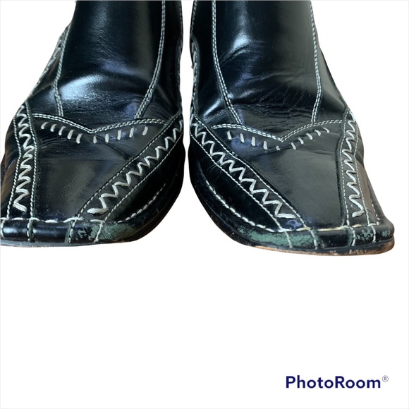 Vintage Giorgio Brutini Leather Ankle Boots size 7.5 - Picture 8 of 8